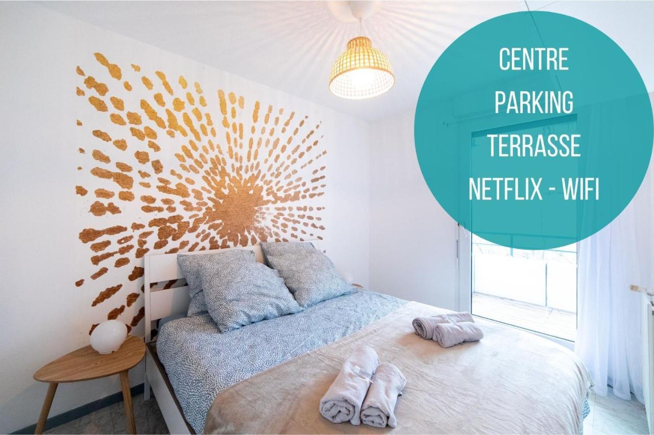 Le Jolimont - Toulousecozyflat Centre - Terrasse - Parking - Metro Daire Dış mekan fotoğraf